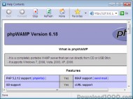 phpWAMP screenshot